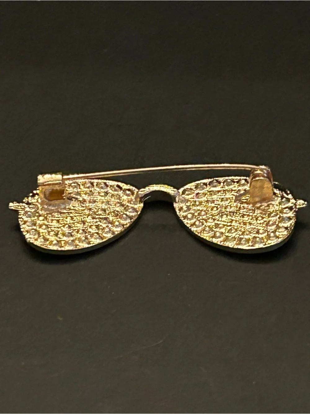 Mint Sparkling Rhinestone Sunglasses Brooche in Assorted Colors NWT